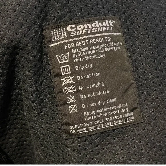 Mountain Hardwear Conduit Softshell Jacket Full Zip
Grey Womens Size 10 - Picture 10 of 12